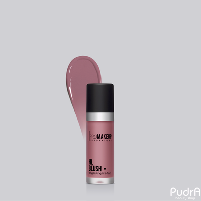 PROMAKEUP laboratory Стойкие румяна-флюид многофункциональные HI, BLUSH,  тон 102 lilac pink / пепельно-розовый