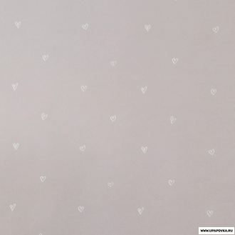Бумага упаковочная крафтовая «Сердца», 70 × 100 см