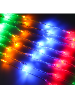 Светодиодная гирлянда "Водопад" 60# (мультиколор) 2х2м 5шт