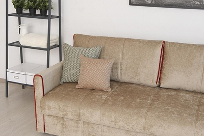 ДВУСПАЛЬНЫЙ КОМПАКТНЫЙ ПРУЖИННЫЙ ДИВАН-КРОВАТЬ НИЦЦА, МЕТАЛЛОСКЕЛЕТ С МЕХАНИЗМОМ ПАНТОГРАФ В МОСКВЕ НЕДОРОГО