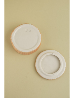 Шкатулка "Печенье", круглая