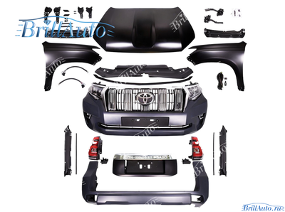 Полный рестайлинг Toyota Land Cruiser Prado 150 из 2009-2017 в 2025