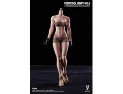 ПРЕДЗАКАЗ - Мускулистое бесшовное женское тело - Коллекционная фигурка 1/6 Silicone Female Body Bodybuilding Muscular Physique Natural Skin Tone (VCD-05B) - VERYCOOL  ?ЦЕНА: 9900 РУБ.?
