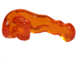 Wave Rounded Energy with Bar Handle Power Blast, Trans-Orange (27393 / 6296643 / 6353240)