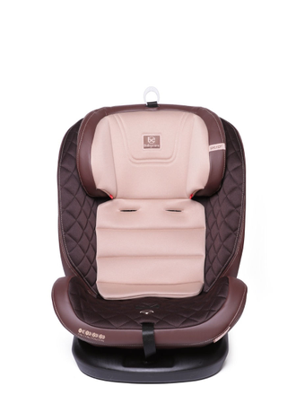 Автокресло Baby Care Shelter 0-36кг, IsoFix, поворотная база 360, Eco Brown / Beige