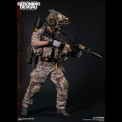 ПРЕДЗАКАЗ - Пулеметчик DEVGRU, операция "Копье Нептуна" - Коллекционная ФИГУРА 1/6 DEVGRU Operation Neptune Spear Geronimo MK46 MOD1 Gunner (78107) - DAMTOYS ?ЦЕНА: 32600 РУБ.?