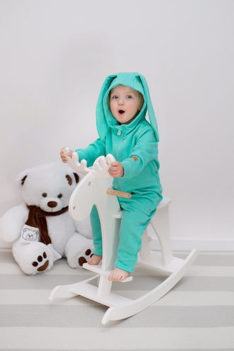 Плюшевый мишка Том белый 85 см.