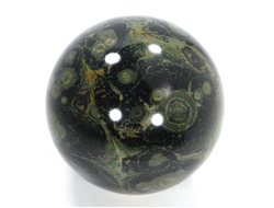 Шар Яшма Kabamba (крокодиловая), Мадагаскар (57 мм, 281 г) №27516