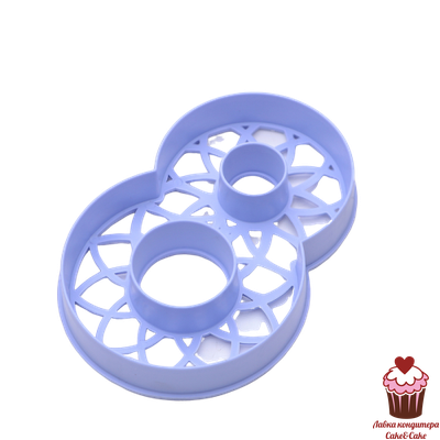 Вырубка Цифра 8, 10,5см