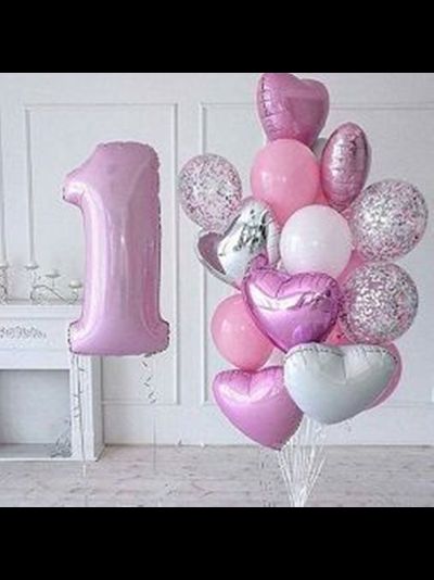 Фонтан из шаров &quot;Ассорти 3&quot;