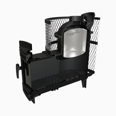 Банная печь Атмосфера М сетка нержавейка до 14 м3