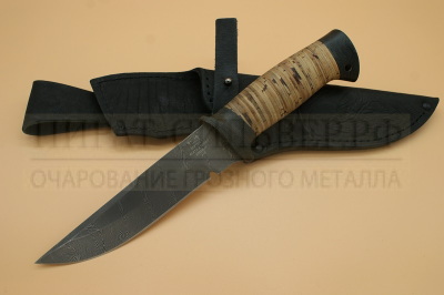 Нож "Н8"  нержавеющий дамаск  ЗЗОСС  Златоуст