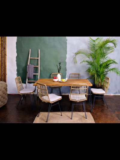 Обеденная группа на шесть персон Sharlotte M