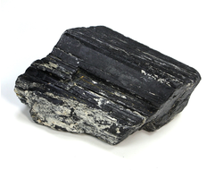 Турмалин чёрный шерл, кристалл, Бразилия (83*60*48 мм, 353 г) №24775