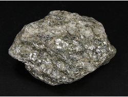 Кварц-слюдяной сланец, необработанный, дикий образец, Россия, Северный Кавказ, КЧР, река Малый Блыб (52*35*25 мм, 53 г) №29796