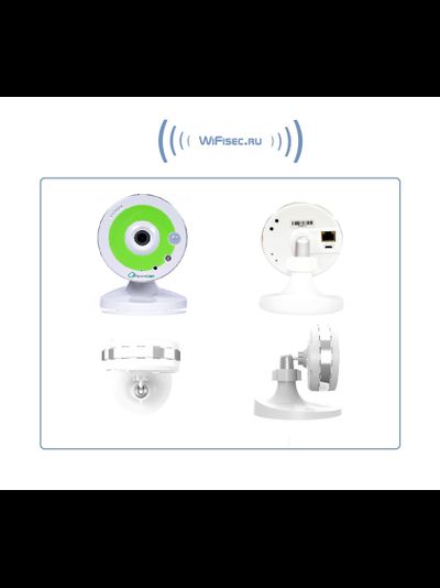 WiFi-LAN видеокамера с облачным сервисом SpaceCam, HD (Green)