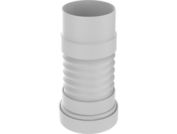 Удлинитель гибкий для унитаза с выпуском 110мм, 290-330 мм [50087]