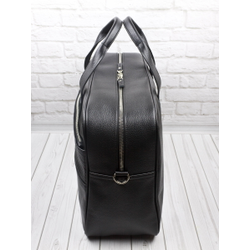 Кожаная дорожная сумка Frentano Premium black (арт. 
4041-51)