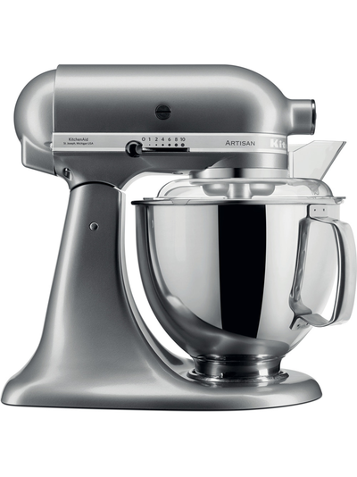 Планетарный Миксер KitchenAid ARTISAN 4.8л., серебристый, 5KSM175PSECU
