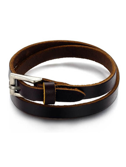 кожаный браслет ремешок