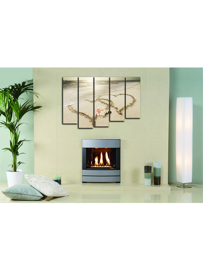 Модульная картина "Любовь на берегу"