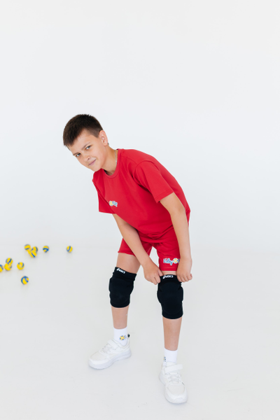 Наколенники ASICS COMFORT  (чёрные) (1 пара)