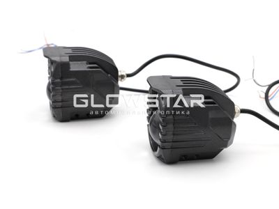 Билед модули Aozoom Y25-01 12V/24V, 35W/45W, универсальное крепление (комплект, 2шт)