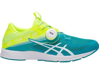 Кроссовки ASICS GEL-451 W ярко-желтый/бирюзовый T874N-750  (Размер  7)