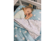 Детская кровать с бортиком от 2 лет 140*70 из Сосны (Белая)