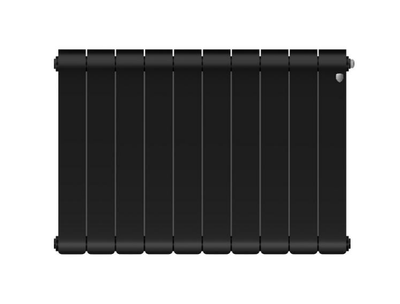 Радиатор биметаллический Royal Thermo Infinity 500/10 Noir Sable (1720 Вт., черный)