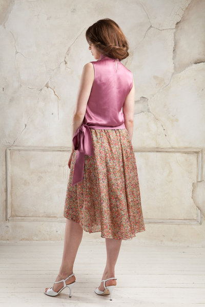 Топ Saten rosa Silk collection