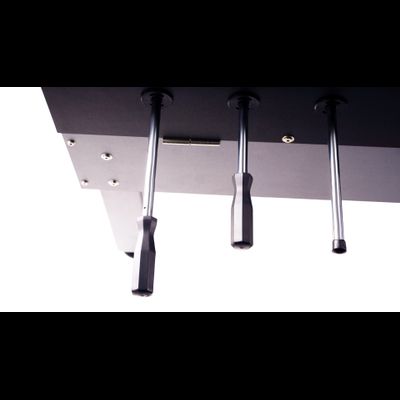 Игровой стол — футбол «Enterprise» (141×76×92 см) жетоноприемник