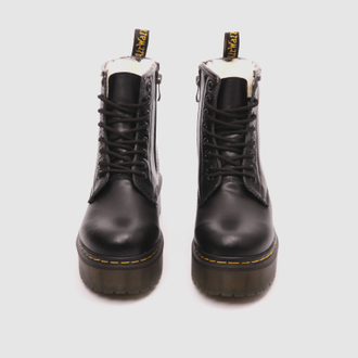 Зимние ботинки Dr Martens Jadon на платформе с мехом