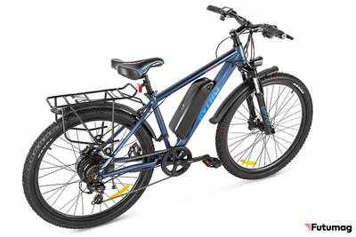 Электровелосипед INTRO Sport GT (Серо-зеленый)