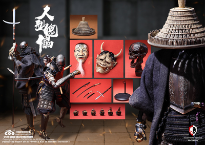 ПОСЛЕ ОБЗОРА - Механический самурай - Коллекционная ФИГУРКА 1/6 scale NIGHTMARE SERIES - HUMAN PUPPET (SOLID COPPER COLLECTOR'S EDITION) (NS020) - COOMODEL