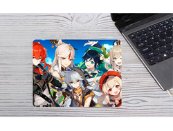 Коврик для мыши Genshin Impact, Геншин Импакт №5