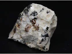 Циркон (кристаллы в породе), Россия, Южный Урал (35*31*14 мм, 20 г) №26068