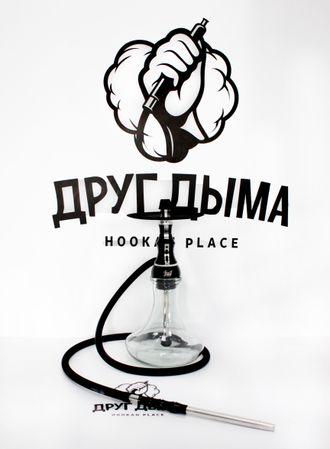 Кальян Alpha Hookah Beat Seat Прозрачная Колба