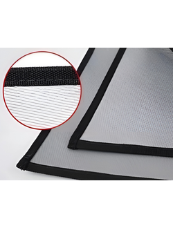 Коврик огнеупорный из термо ткани. размер 100х60см.