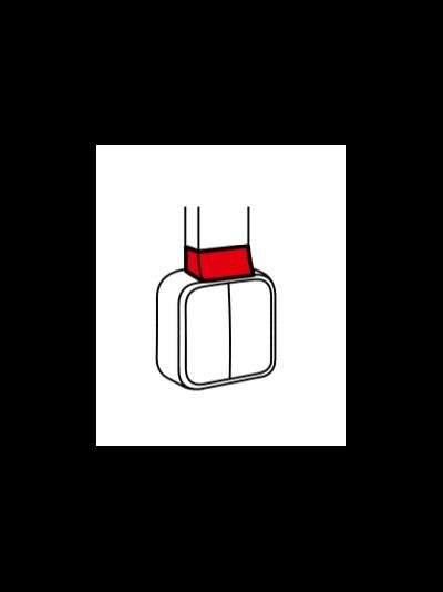 Адаптер для ЭУИ Quteo™ на кабель-каналах Metra /Legrand™/