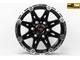Комплект дисков R16 10,0J ET-45 6*139,7 TUFF A.T. T-01 Черный с полированным ободом (R605)