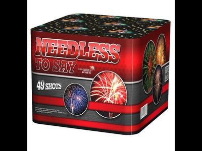Батарея салютов NEEDLESS TO SAY MC150-49 MAXSEM | Neva-Salut.com