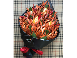 Мужской букет из раков