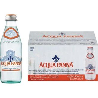 Вода минеральная Acqua Panna негазированная 0.25 л