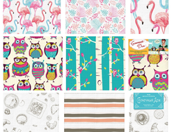 Набор из 2-х вафельных  полотенец  "Солнечный дом"