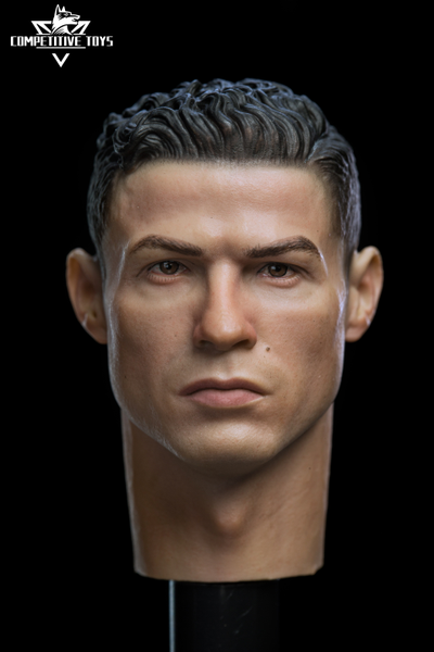 Скульпт с шеей (Криштиану Роналду) - 1/6 Ronaldo (Com004) - Competitive Toys