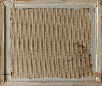 "Деревня Вымол" картон масло 1992 год