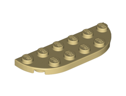 Plate, Round Corner 2 x 6 Double, Tan (18980 / 6210759)