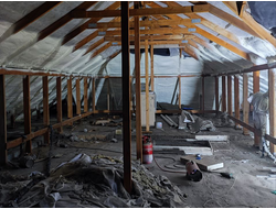 Утепление скатной крыши