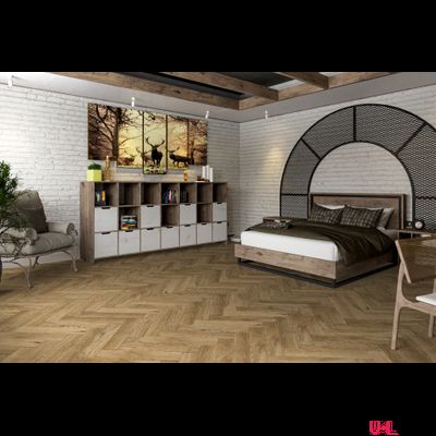 Кварцвиниловая плитка Damy Floor London LVT Кембридж / Cambridge 200410EL-01-LVT 43 класс толщина 2.5 мм с фаской клеевая 3.2 м2